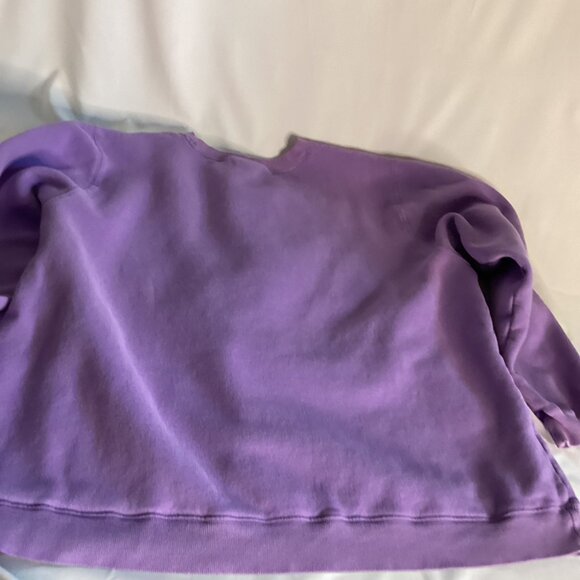 Vintage Disney Eeyore Pullover Sweatshirt – Purple Fleece, Size 2XL - Picture 6 of 7